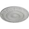 Ekena Millwork Biddix Ceiling Medallion (Fits Canopies up to 7 1/2"), Hand-Painted Frost, 20 7/8"OD x 1 1/4"P CM20BXFRF - alternate 4